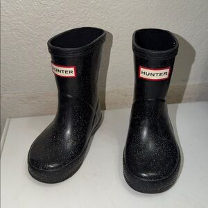 Toddler Hunter Glitter Rain Boots